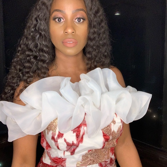 ❣️Lace Brocade Dress❣️ - Picture 7 of 7